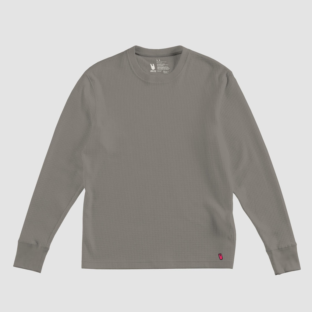 Waffle Long Sleeve Tee - Paranoid Ranch