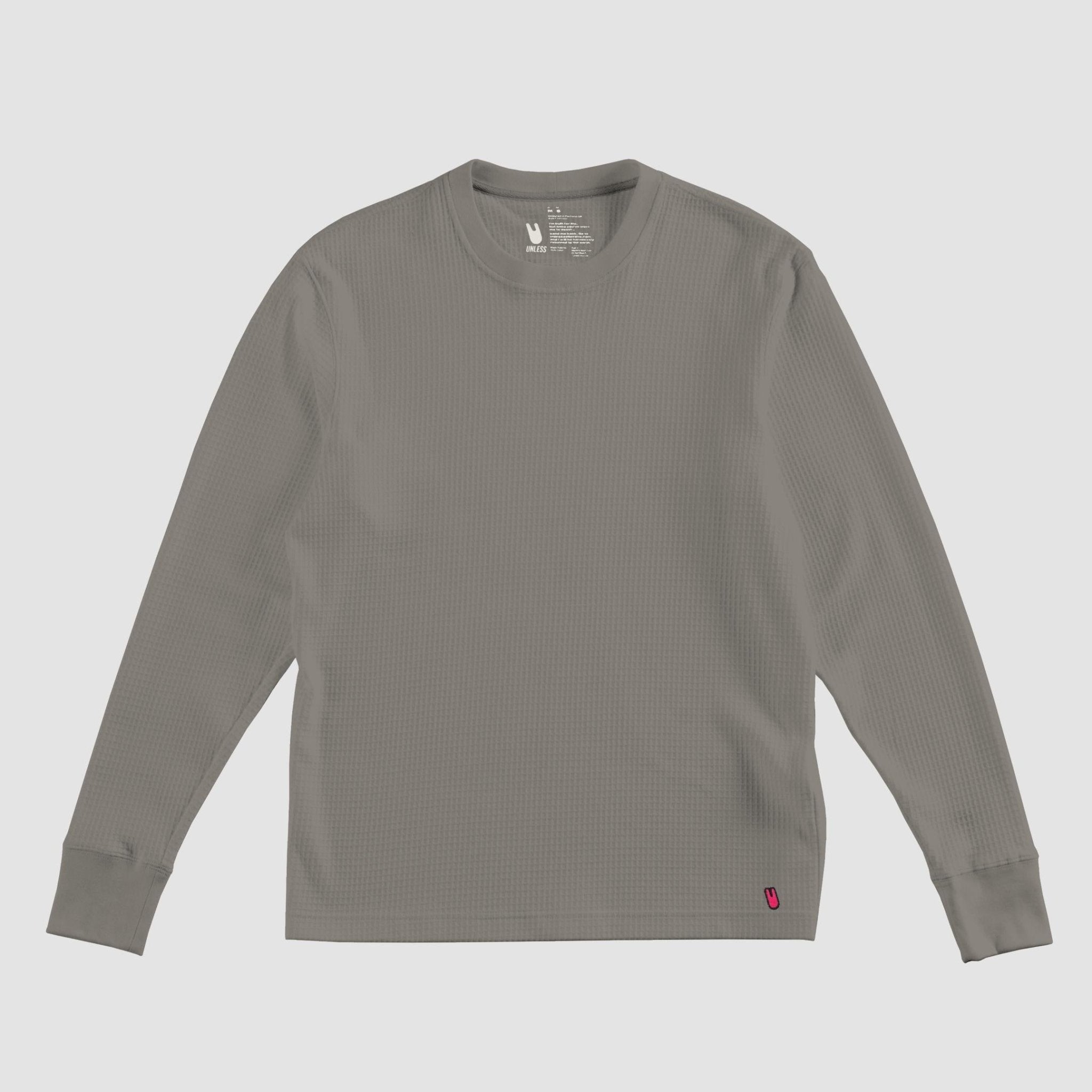 Waffle Long Sleeve Tee - Paranoid Ranch