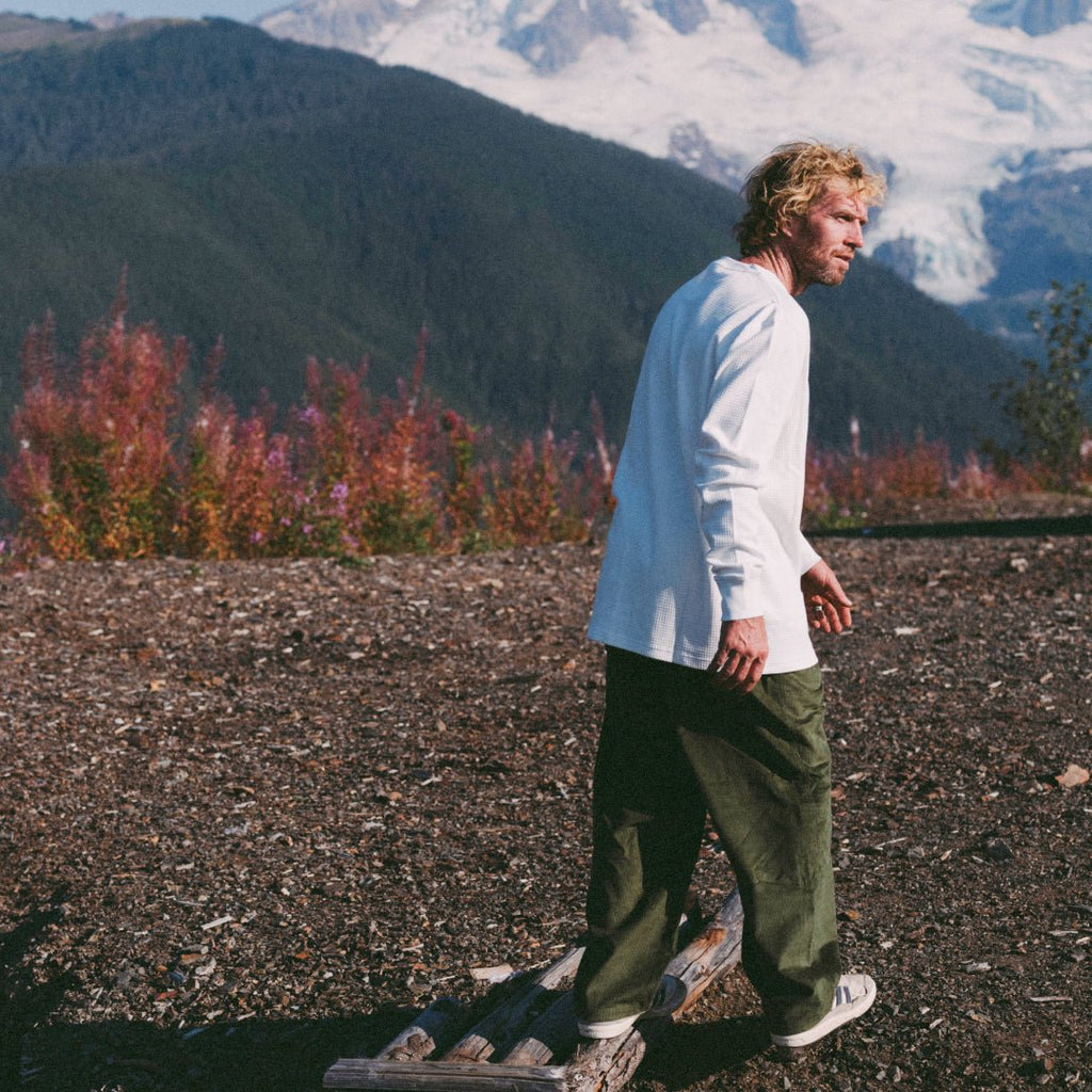 Waffle Long Sleeve Tee - Paranoid Ranch