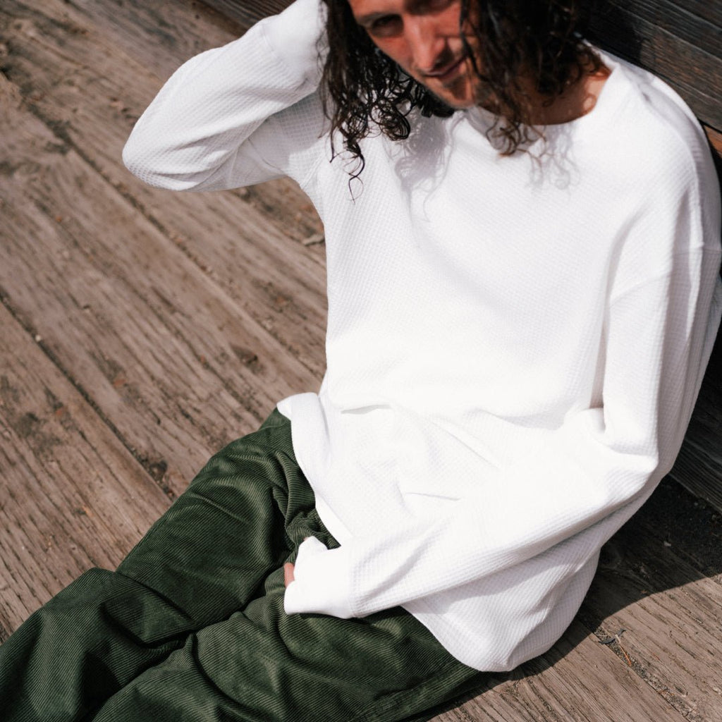 Waffle Long Sleeve Tee - Paranoid Ranch