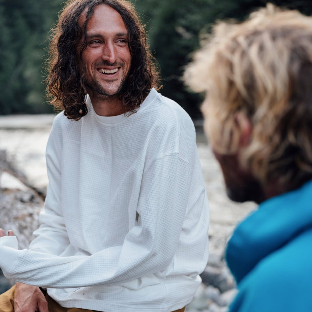 Waffle Long Sleeve Tee - Paranoid Ranch