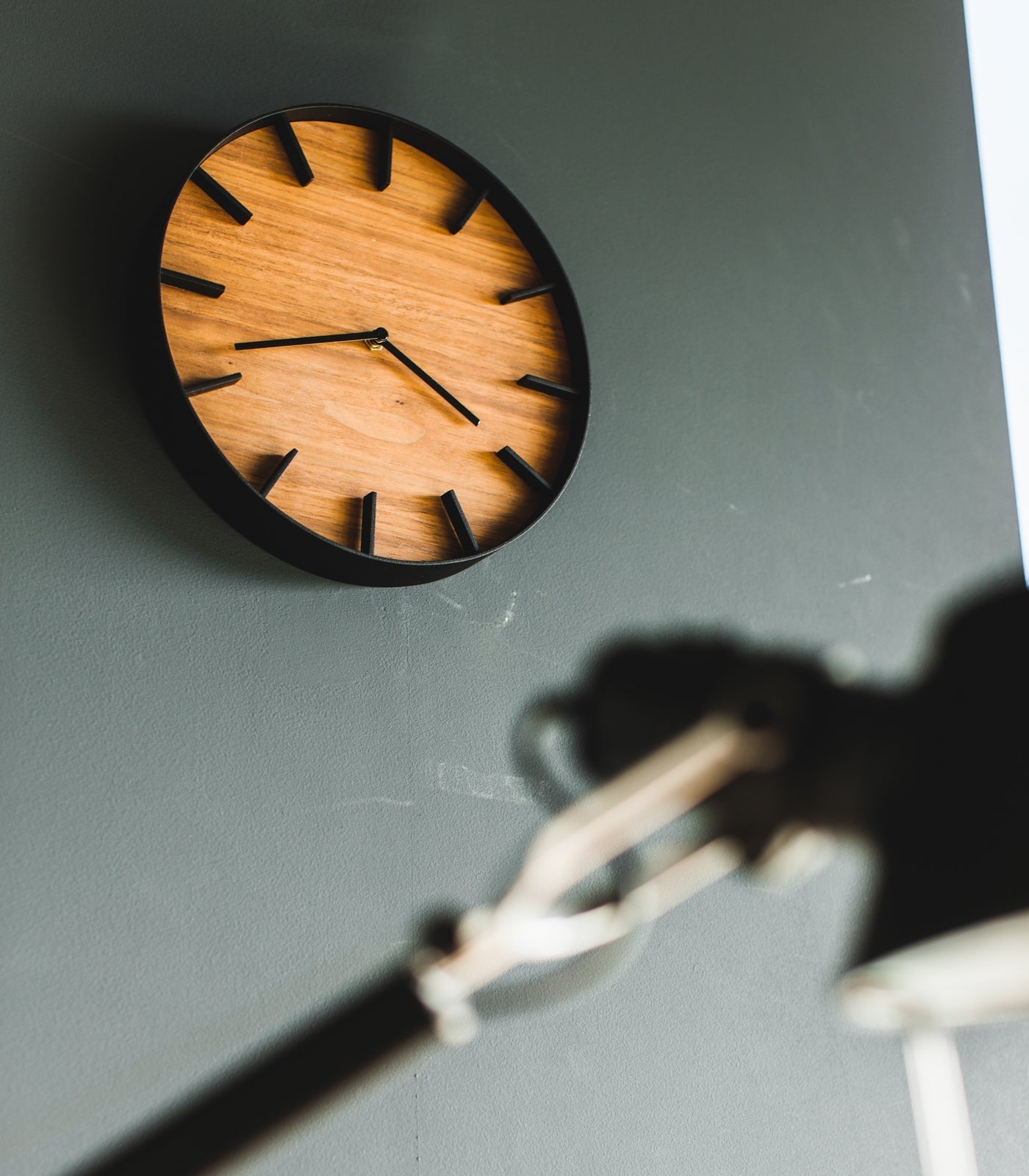 Wall Clock - Steel + Wood - Paranoid Ranch