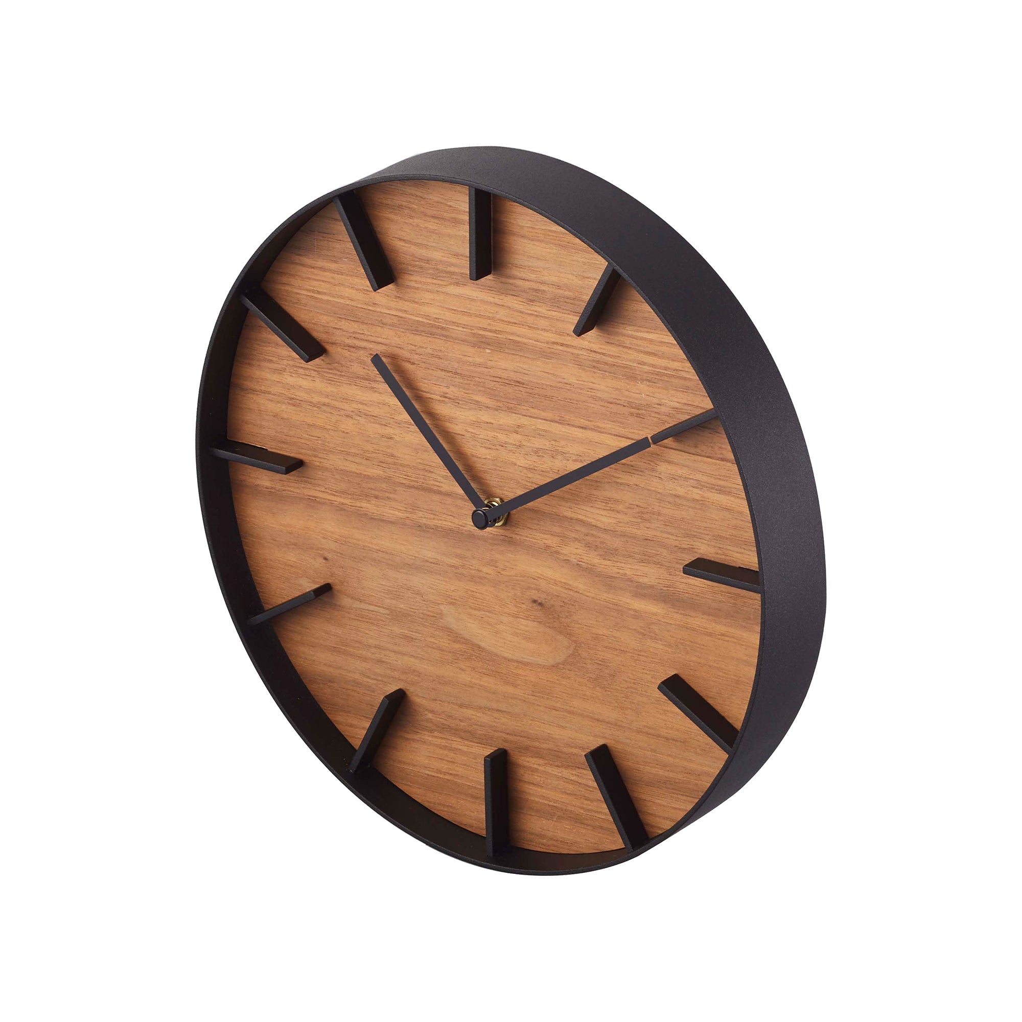 Wall Clock - Steel + Wood - Paranoid Ranch