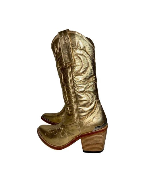 Wandering Coyote Frontier Boots - Gold - Paranoid Ranch