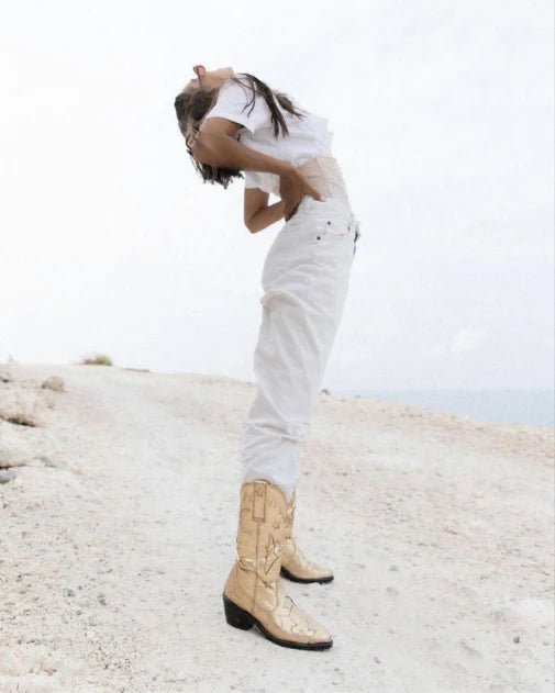 Wandering Coyote Frontier Boots - Gold - Paranoid Ranch
