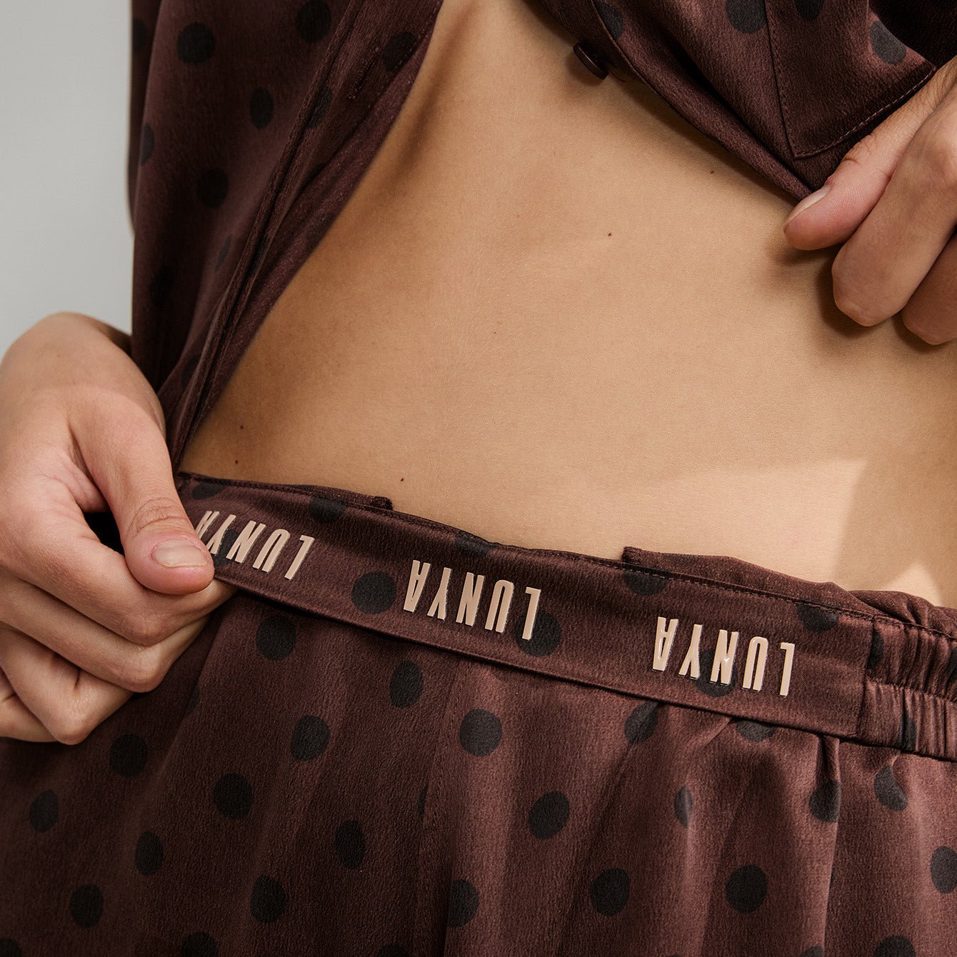 Washable Silk High Rise Pant Set - Paranoid Ranch