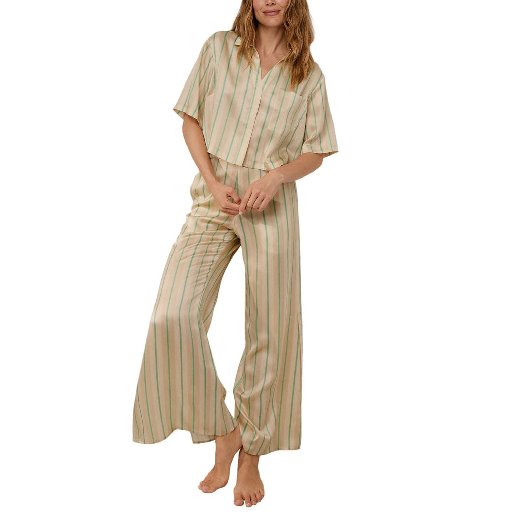 Washable Silk High Rise Pant Set - Paranoid Ranch