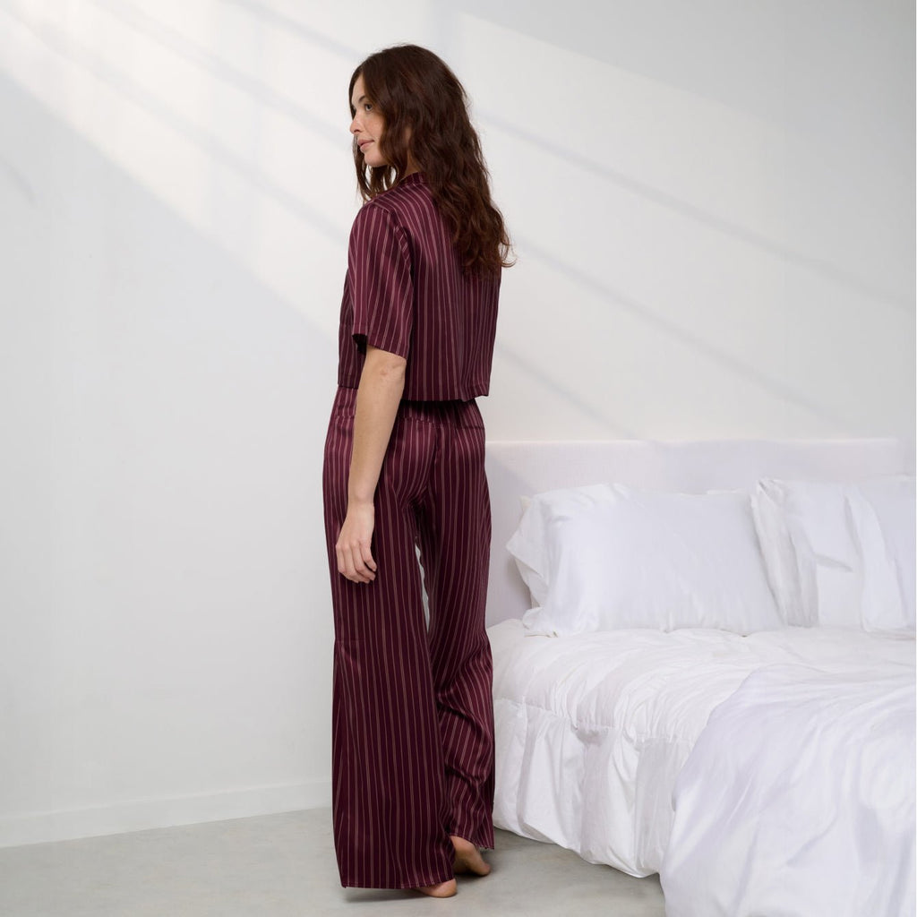 Washable Silk High Rise Pant Set - Paranoid Ranch