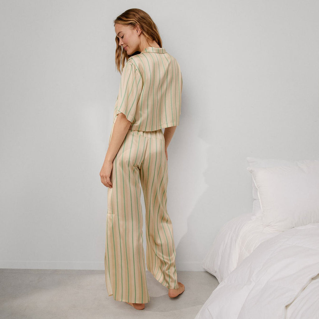 Washable Silk High Rise Pant Set - Paranoid Ranch