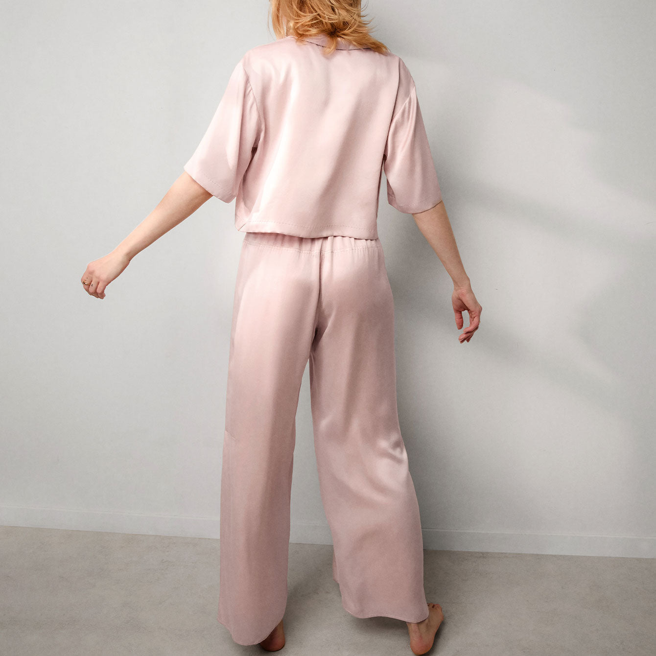 Washable Silk High Rise Pant Set - Paranoid Ranch
