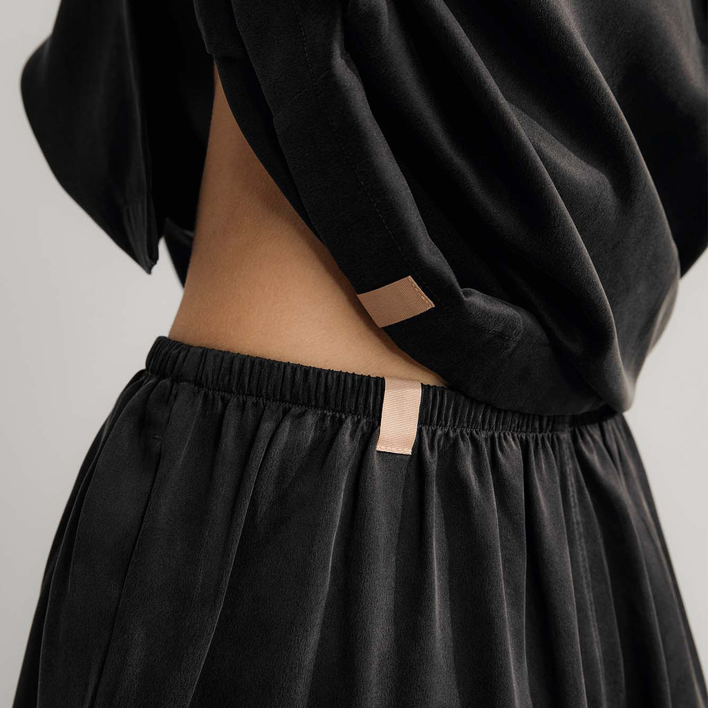 Washable Silk Long Sleeve Pant Set - Paranoid Ranch