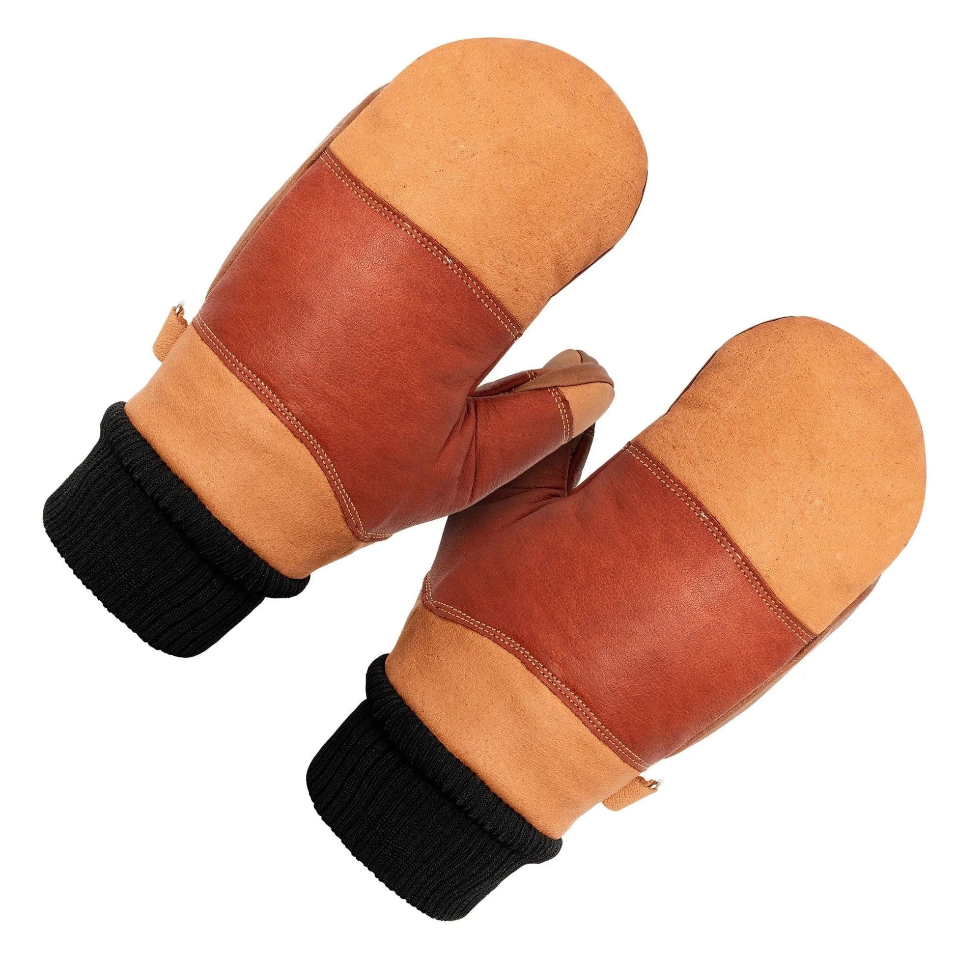 Water Buffalo Leather Mitten - Paranoid Ranch