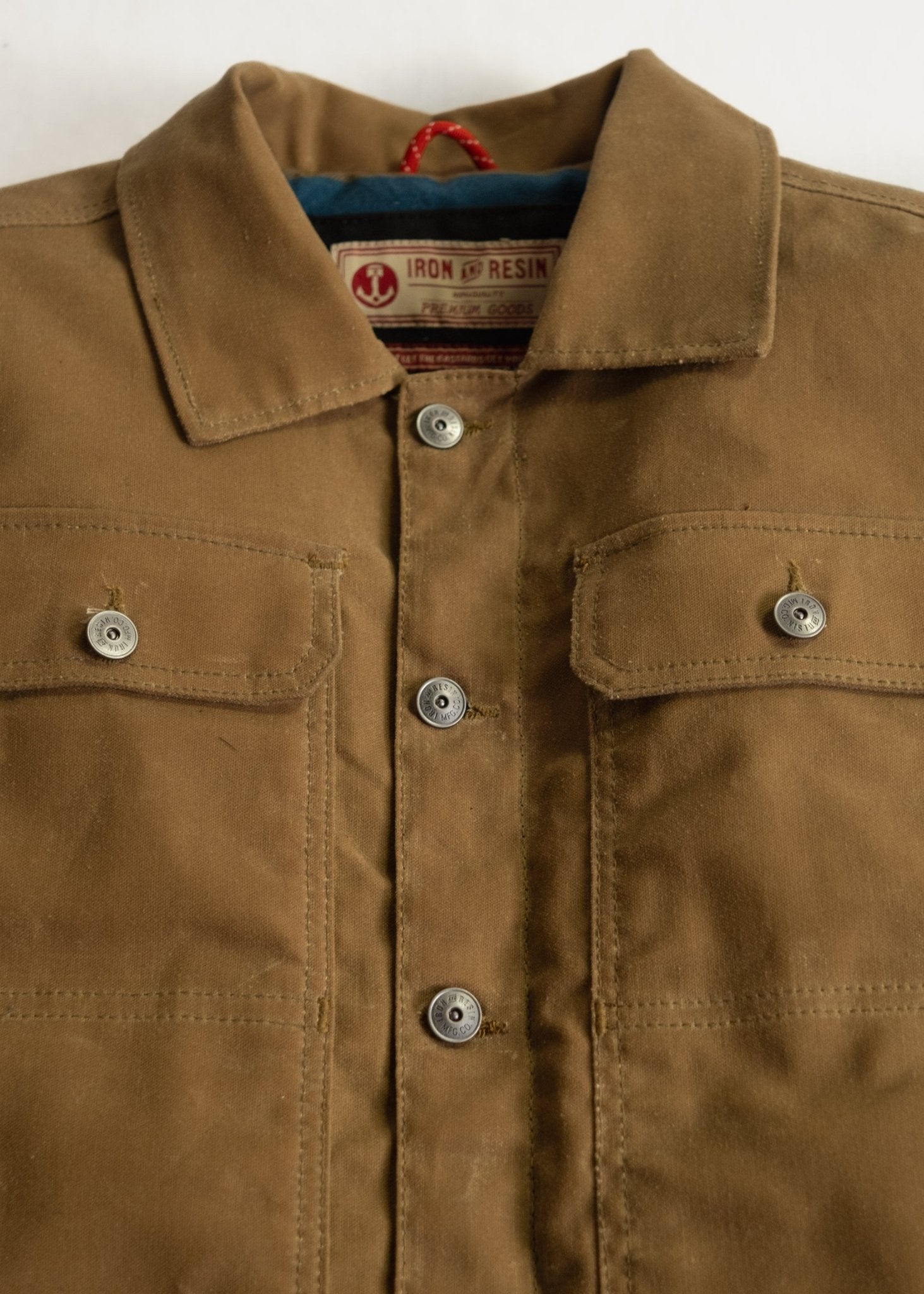 Waxed Canvas Mechanic Jacket - Paranoid Ranch