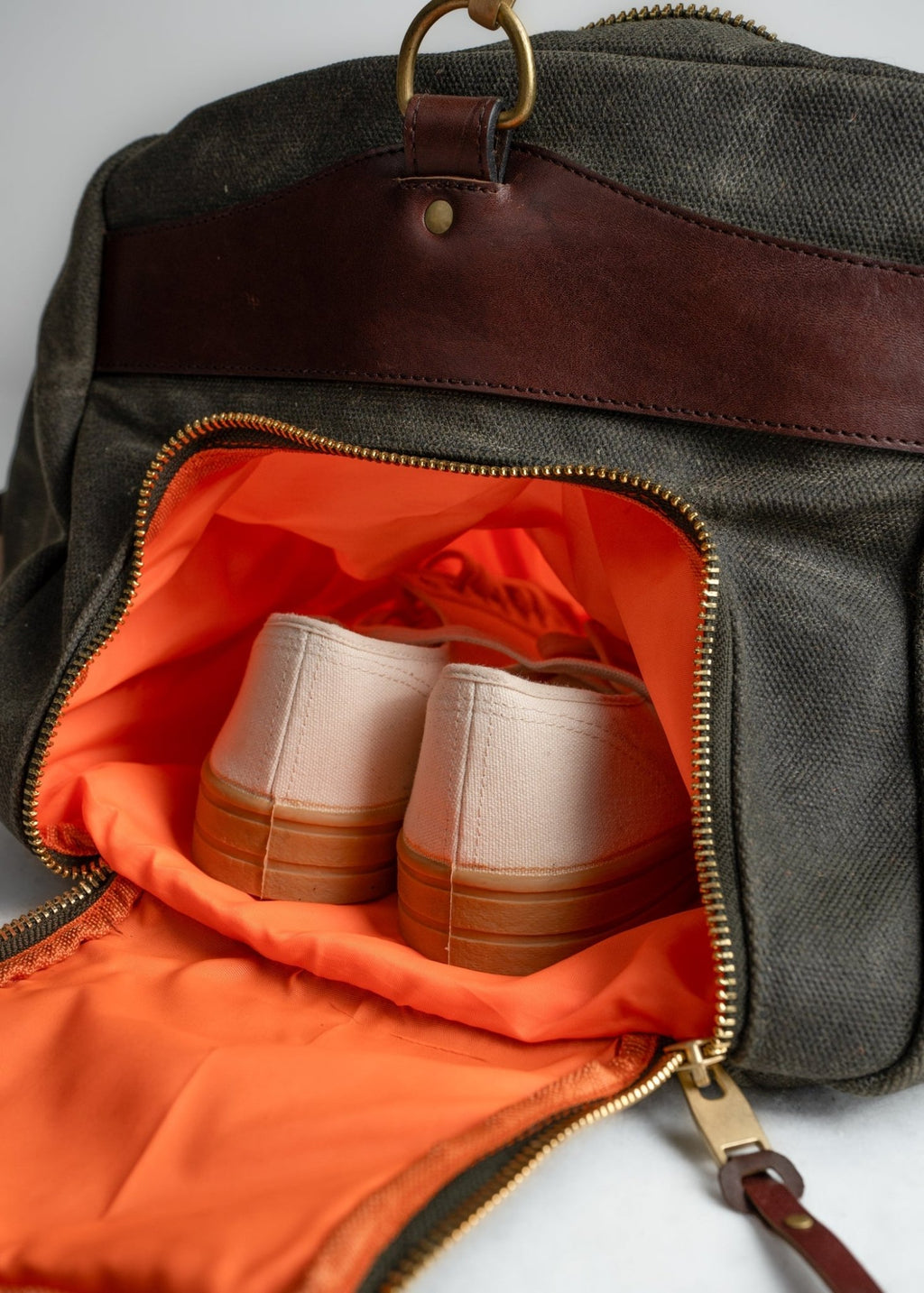 Waxed Canvas Nomad Bag - Paranoid Ranch