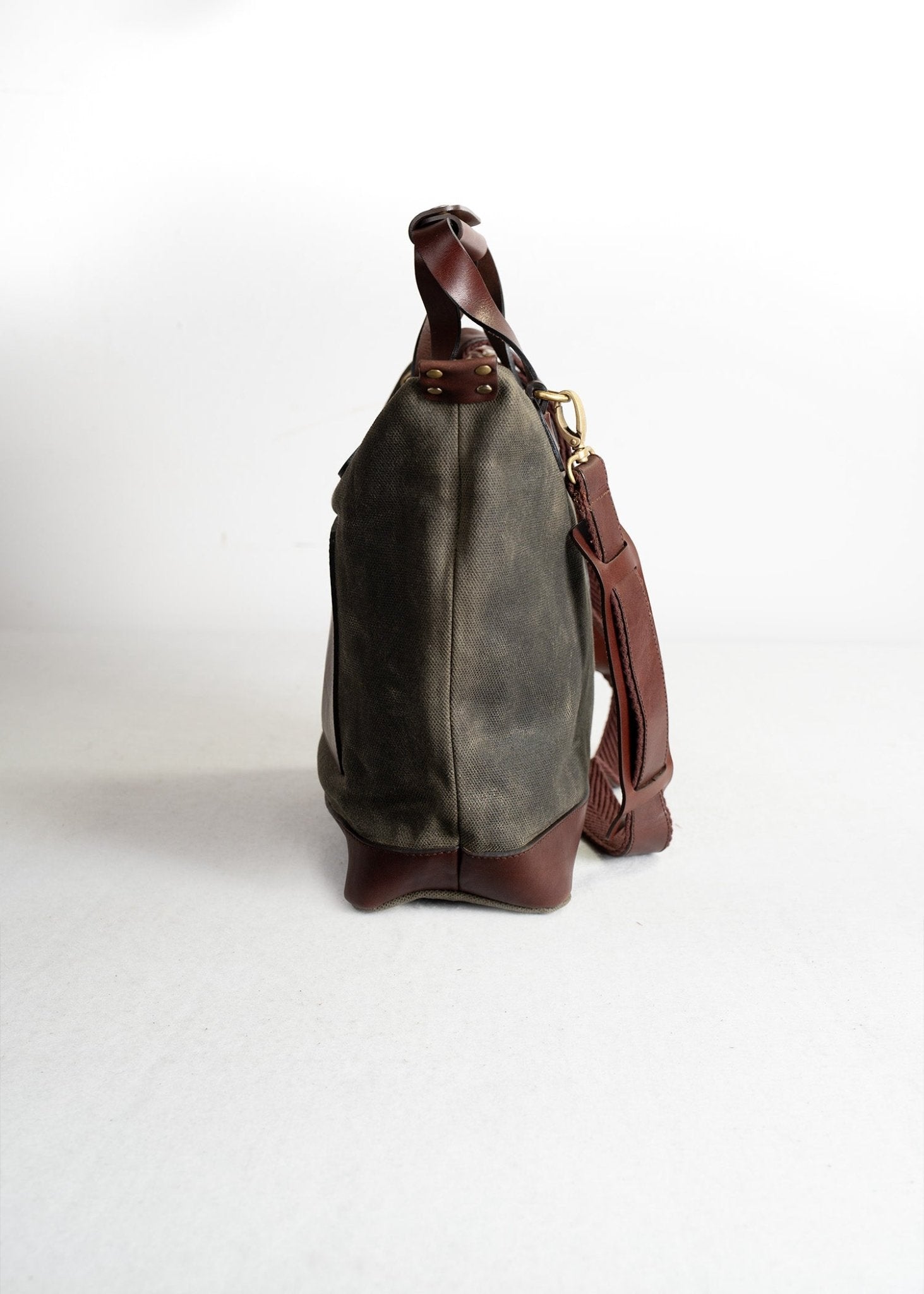 Waxed Canvas Tote Bag - Paranoid Ranch
