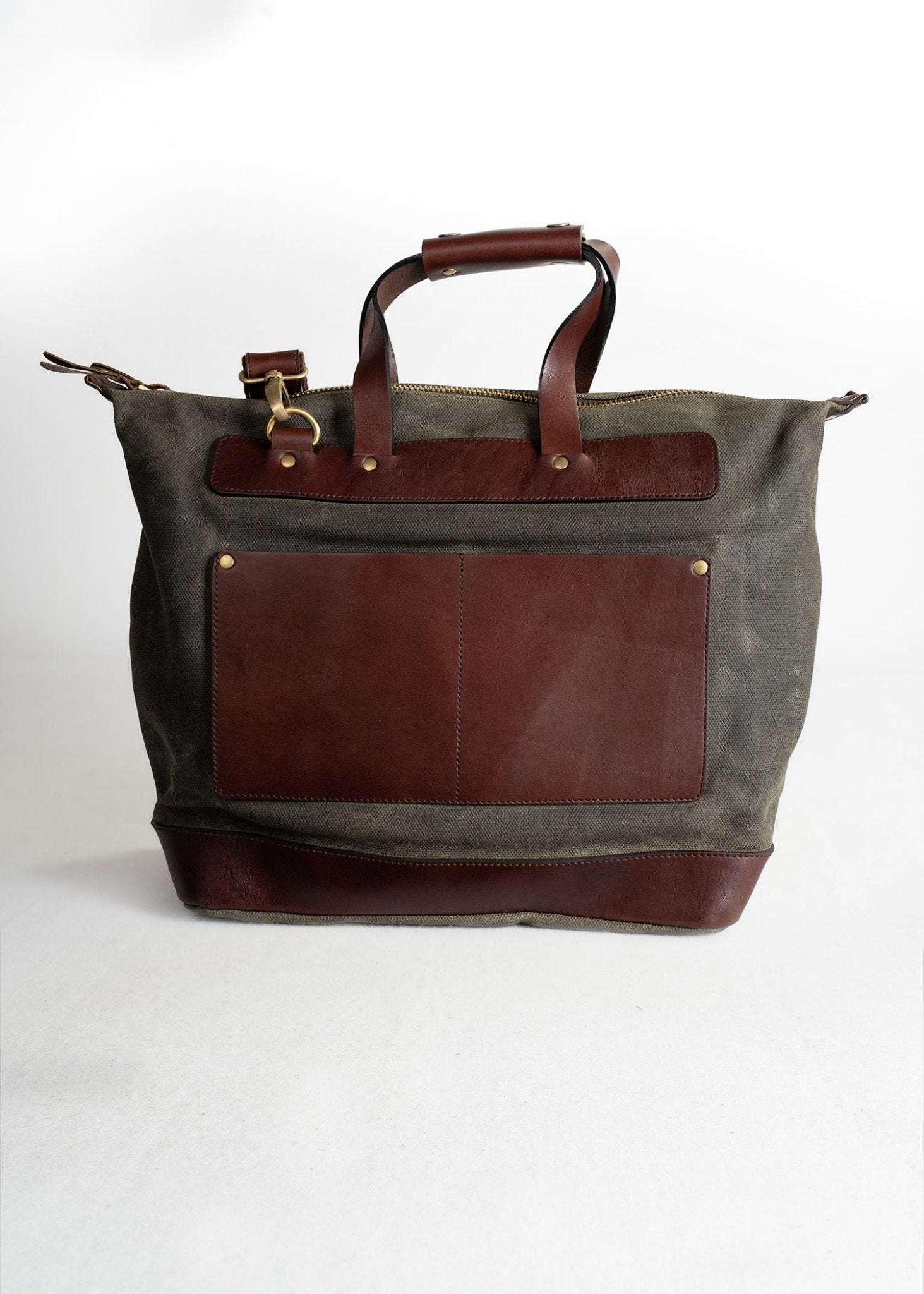 Waxed Canvas Tote Bag - Paranoid Ranch