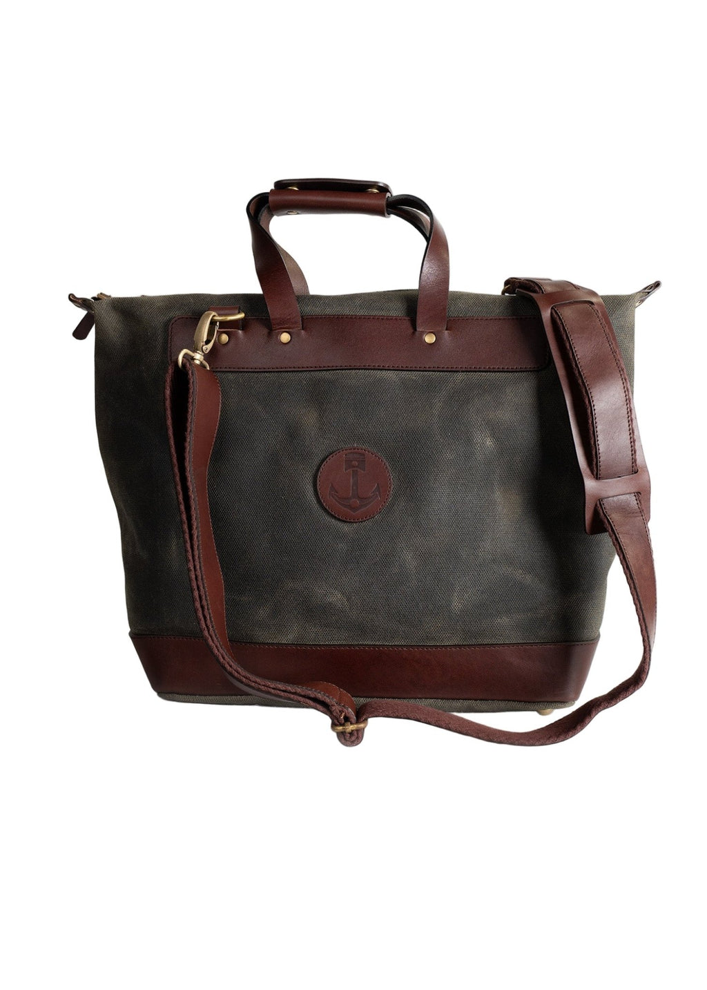 Waxed Canvas Tote Bag - Paranoid Ranch