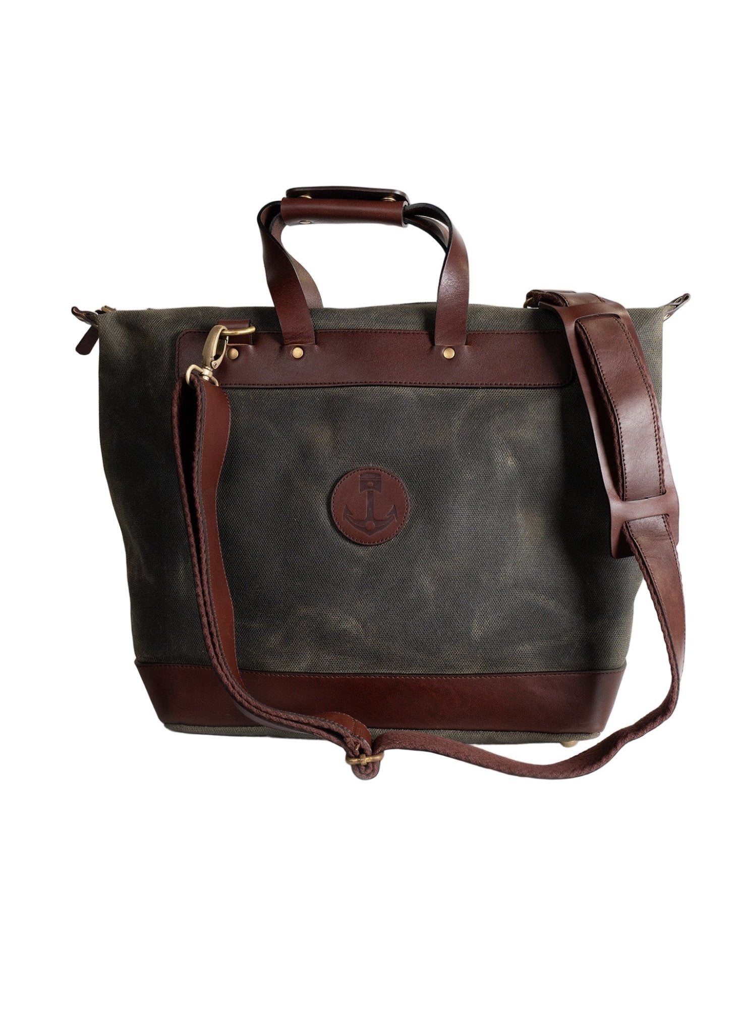 Waxed Canvas Tote Bag - Paranoid Ranch