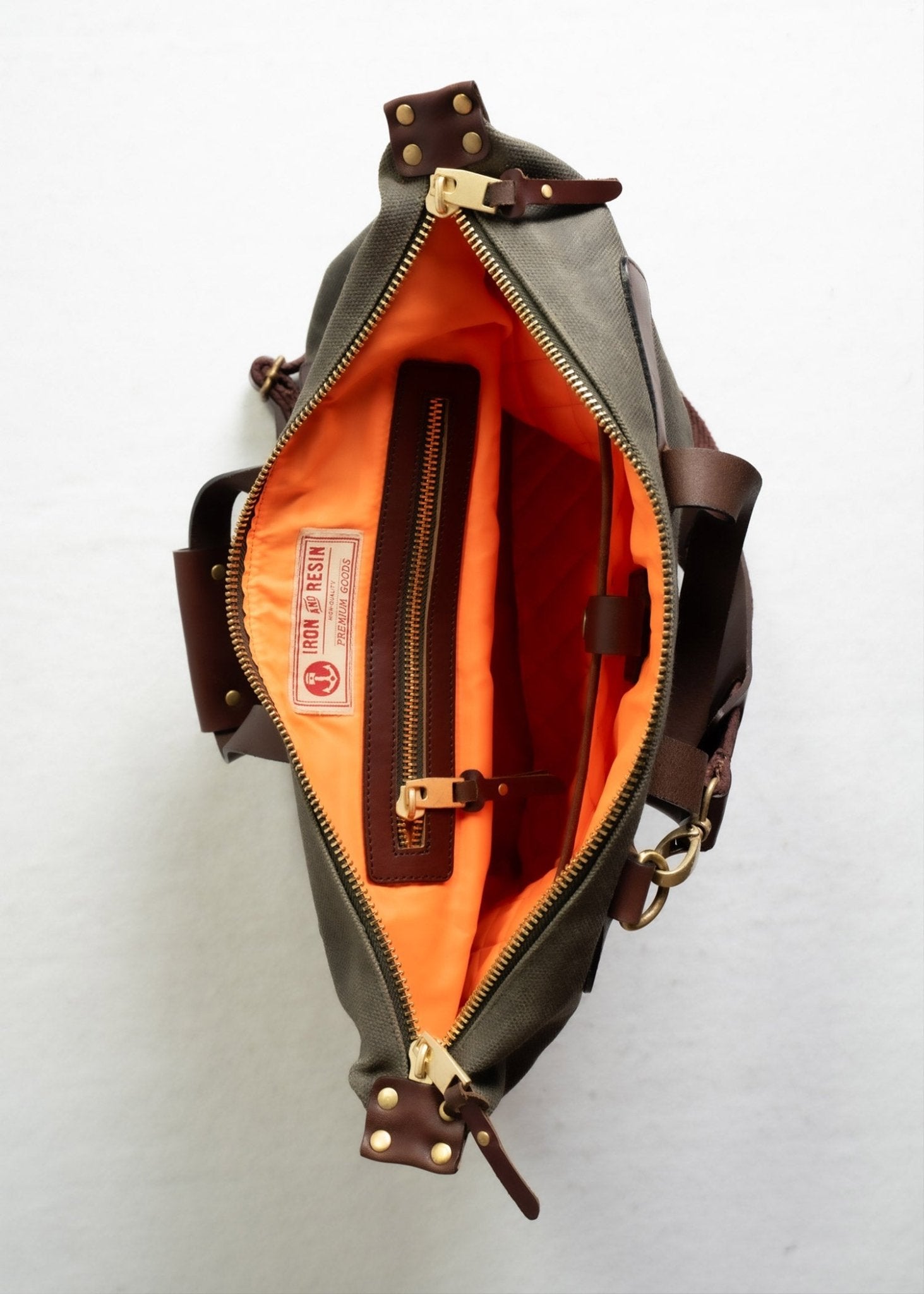 Waxed Canvas Tote Bag - Paranoid Ranch