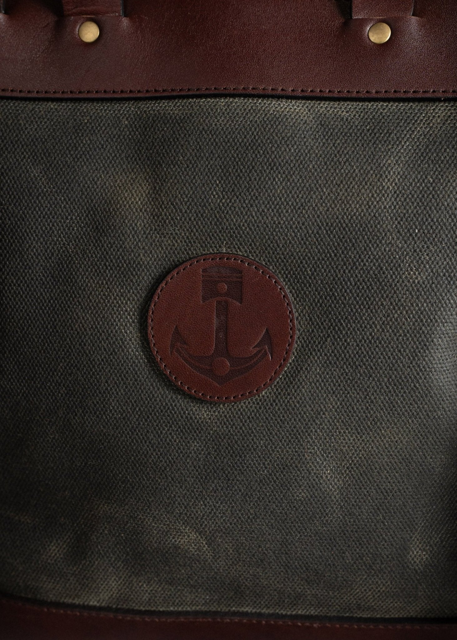 Waxed Canvas Tote Bag - Paranoid Ranch