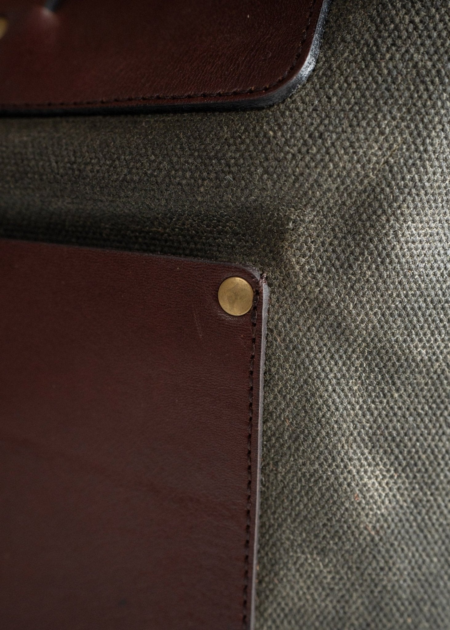 Waxed Canvas Tote Bag - Paranoid Ranch