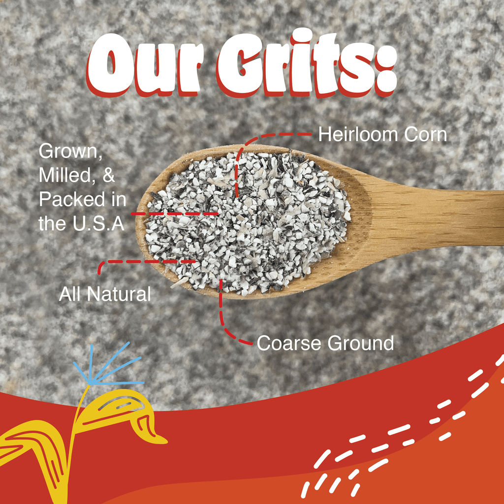 Western Heirloom Blue Corn Grits - Paranoid Ranch
