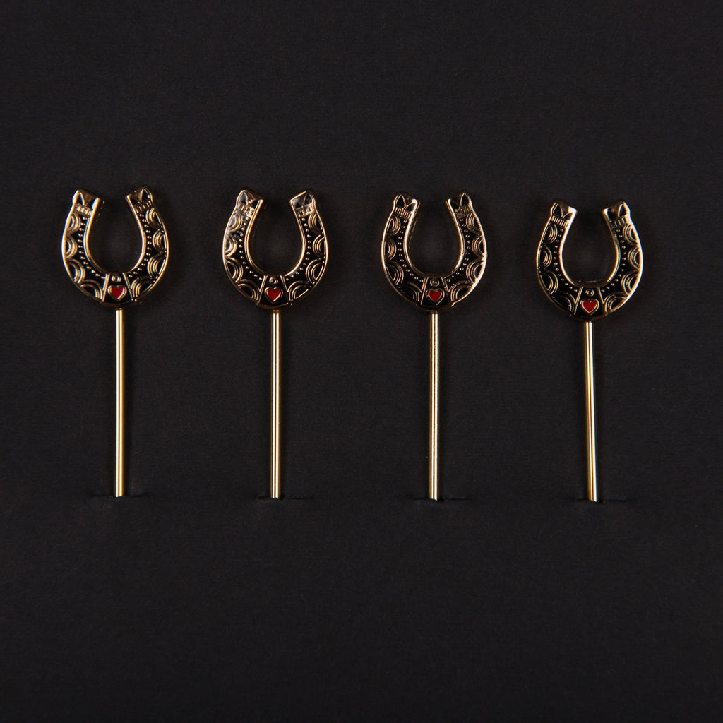 Western Horseshoe Cocktail Picks - Paranoid Ranch