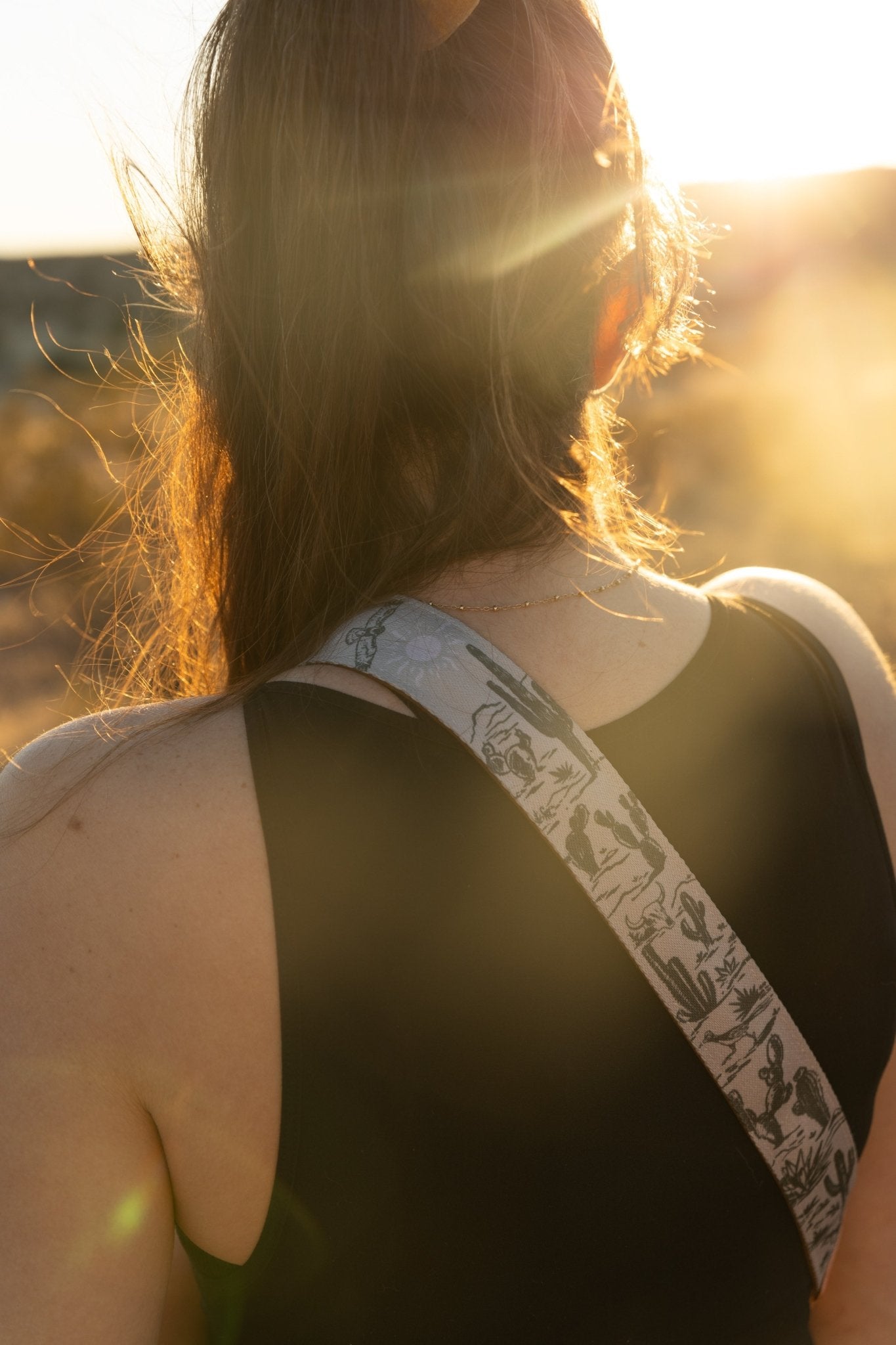 Western Landscape Camera Strap - Paranoid Ranch
