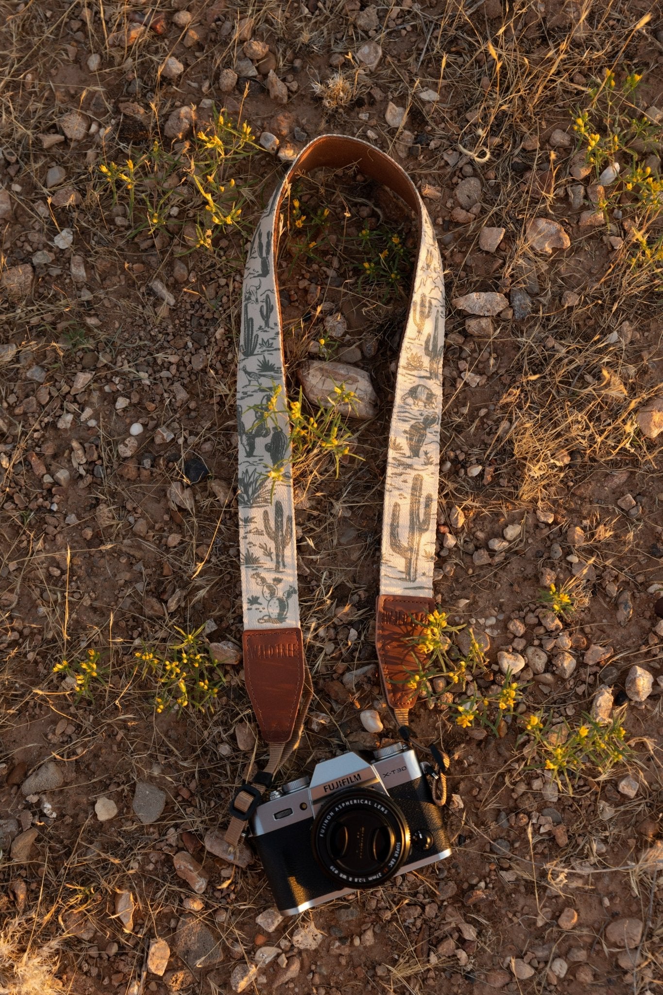 Western Landscape Camera Strap - Paranoid Ranch