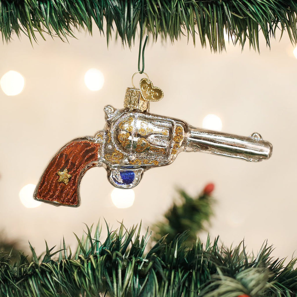Western Revolver Ornament - Paranoid Ranch