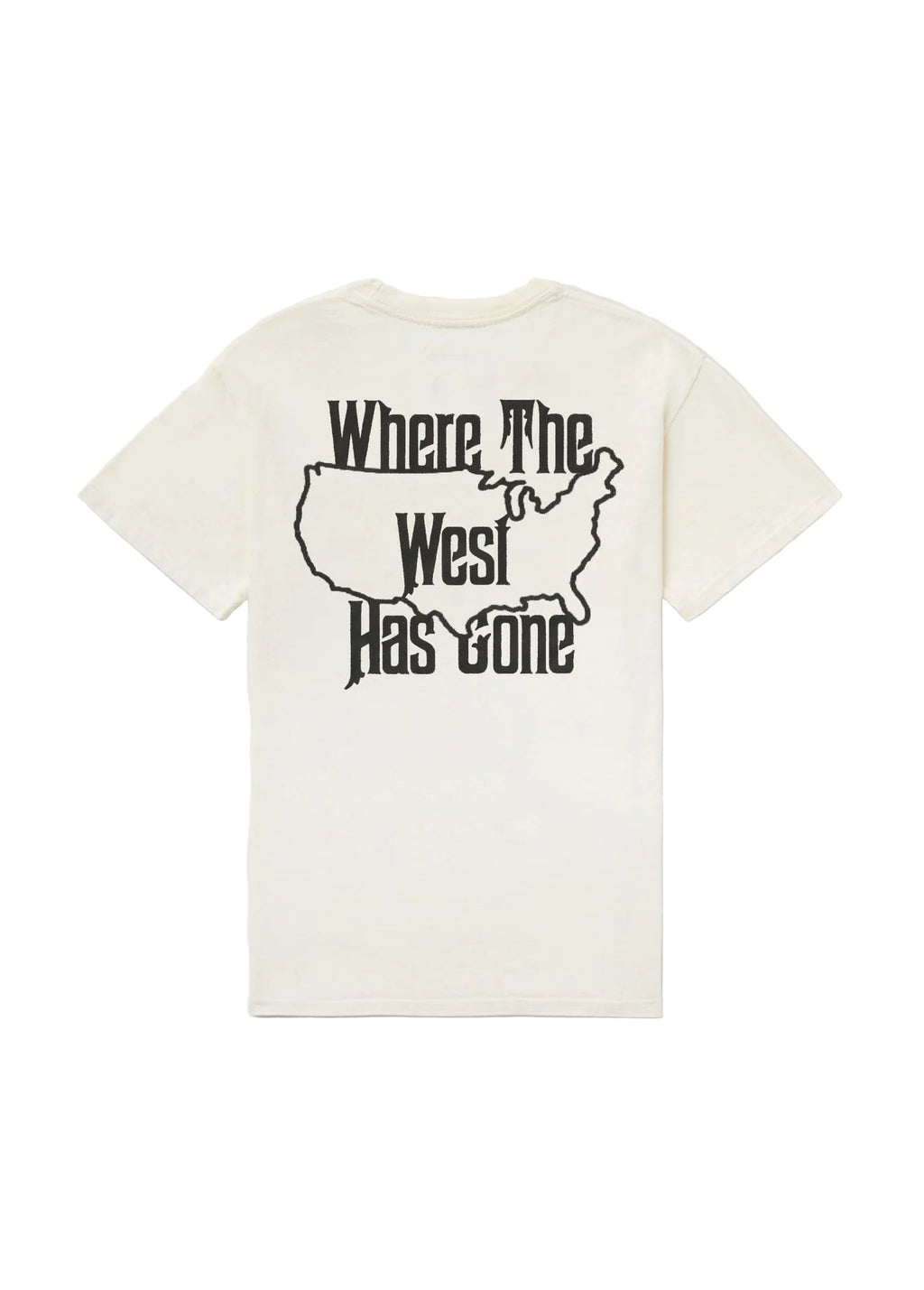 Where The West Has Gone Tee | Bone - Paranoid Ranch