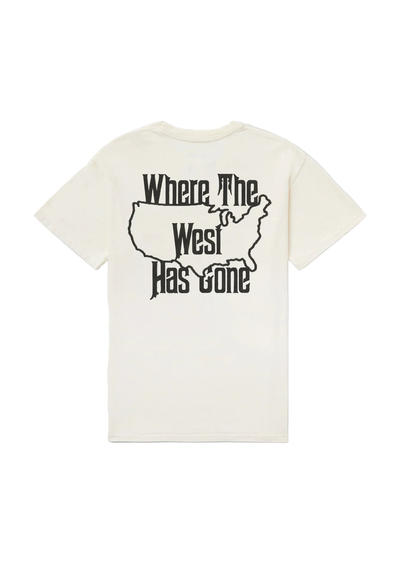 Where The West Has Gone Tee | Bone - Paranoid Ranch
