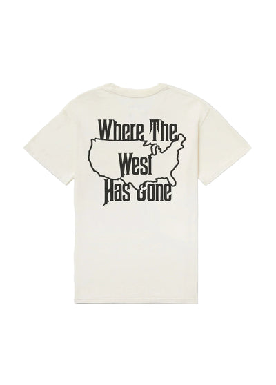 Where The West Has Gone Tee | Bone - Paranoid Ranch