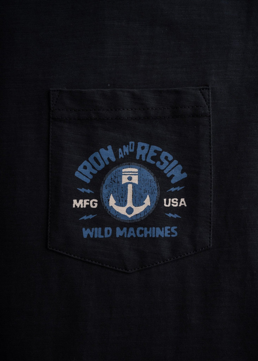 Wild Machines Pocket Tee - Paranoid Ranch