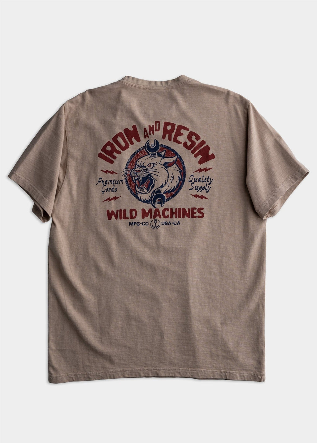 Wild Machines Pocket Tee - Paranoid Ranch