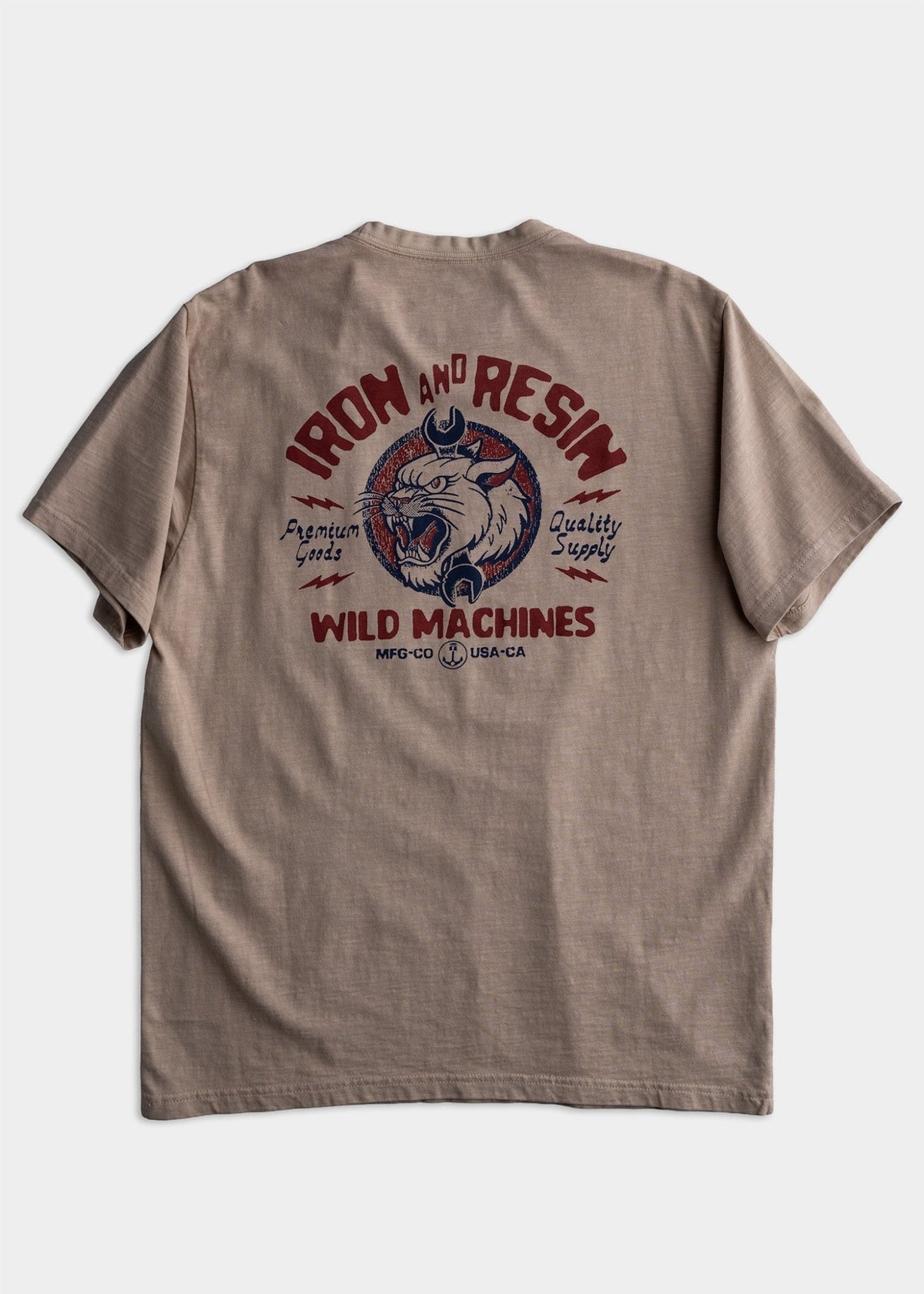 Wild Machines Pocket Tee - Paranoid Ranch