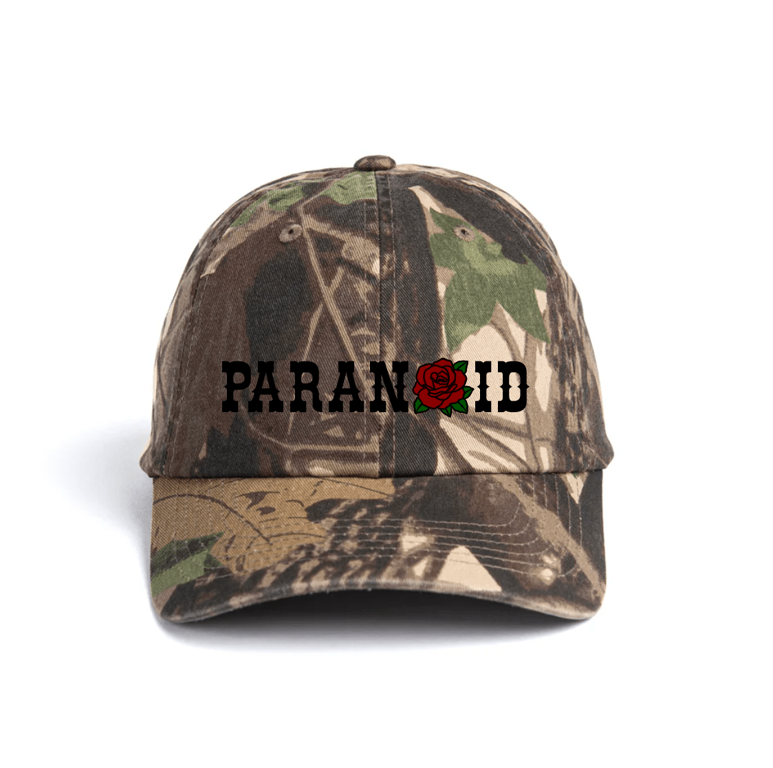 Wild Rose Camo Hat - Paranoid Ranch