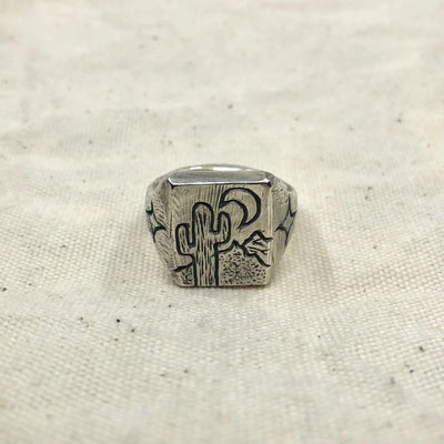 Wild West Signet Ring - Paranoid Ranch