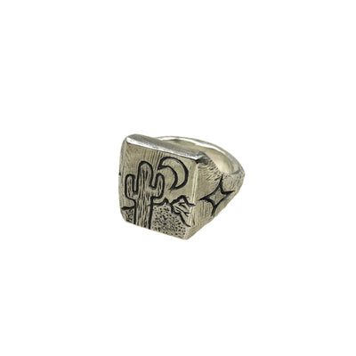 Wild West Signet Ring - Paranoid Ranch