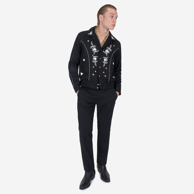 Wilder – Embroidered Gabardine Jacket - Paranoid Ranch