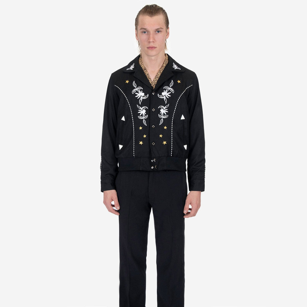 Wilder – Embroidered Gabardine Jacket - Paranoid Ranch