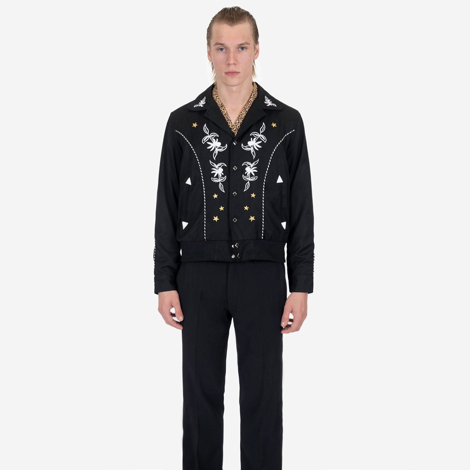Wilder – Embroidered Gabardine Jacket - Paranoid Ranch