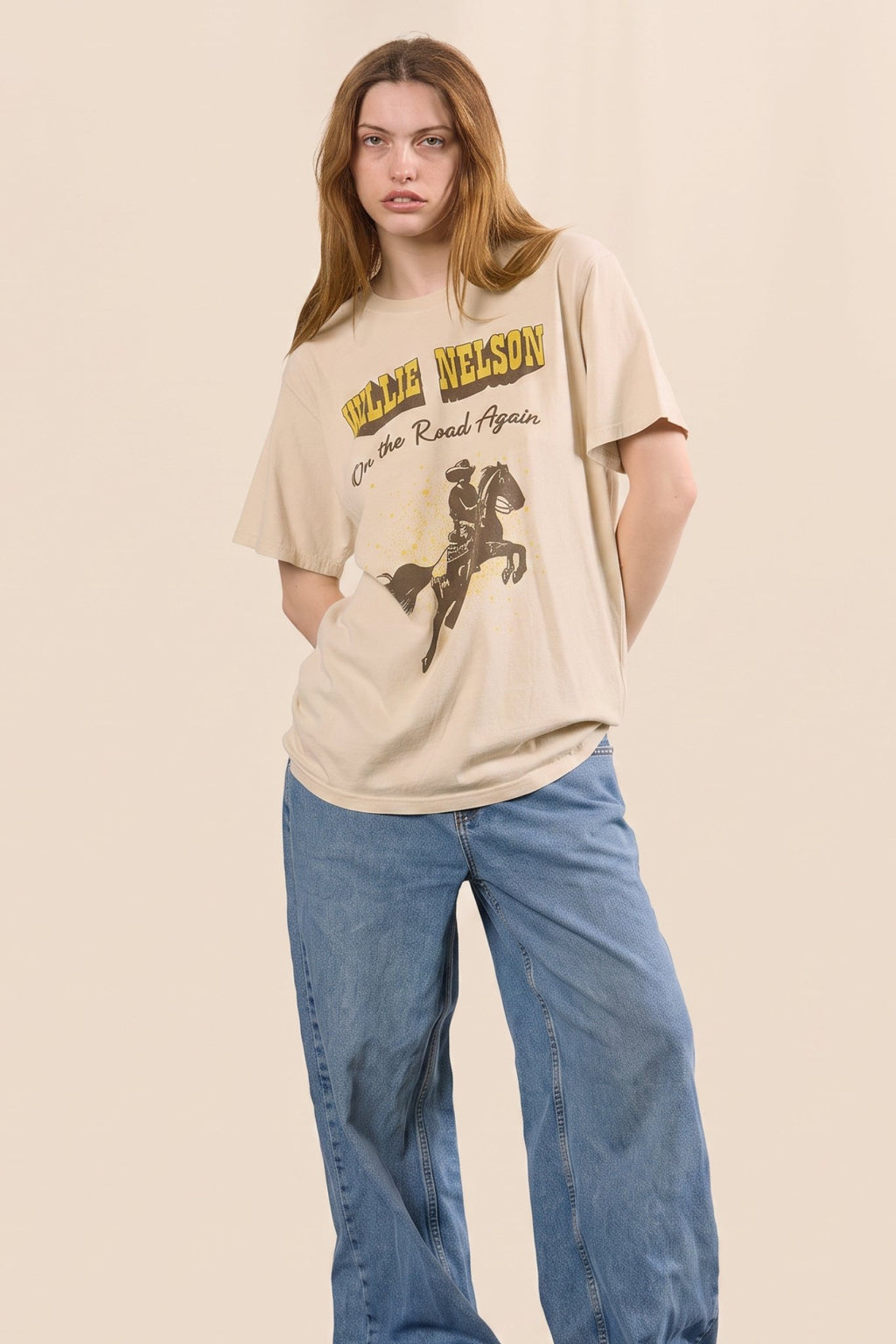 Willie Nelson Again, And Again Tee - Paranoid Ranch