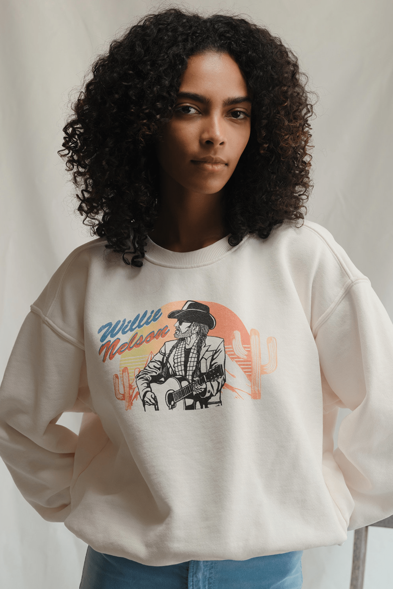 Willie Nelson Bloody Mary Morning Sweatshirt - Paranoid Ranch