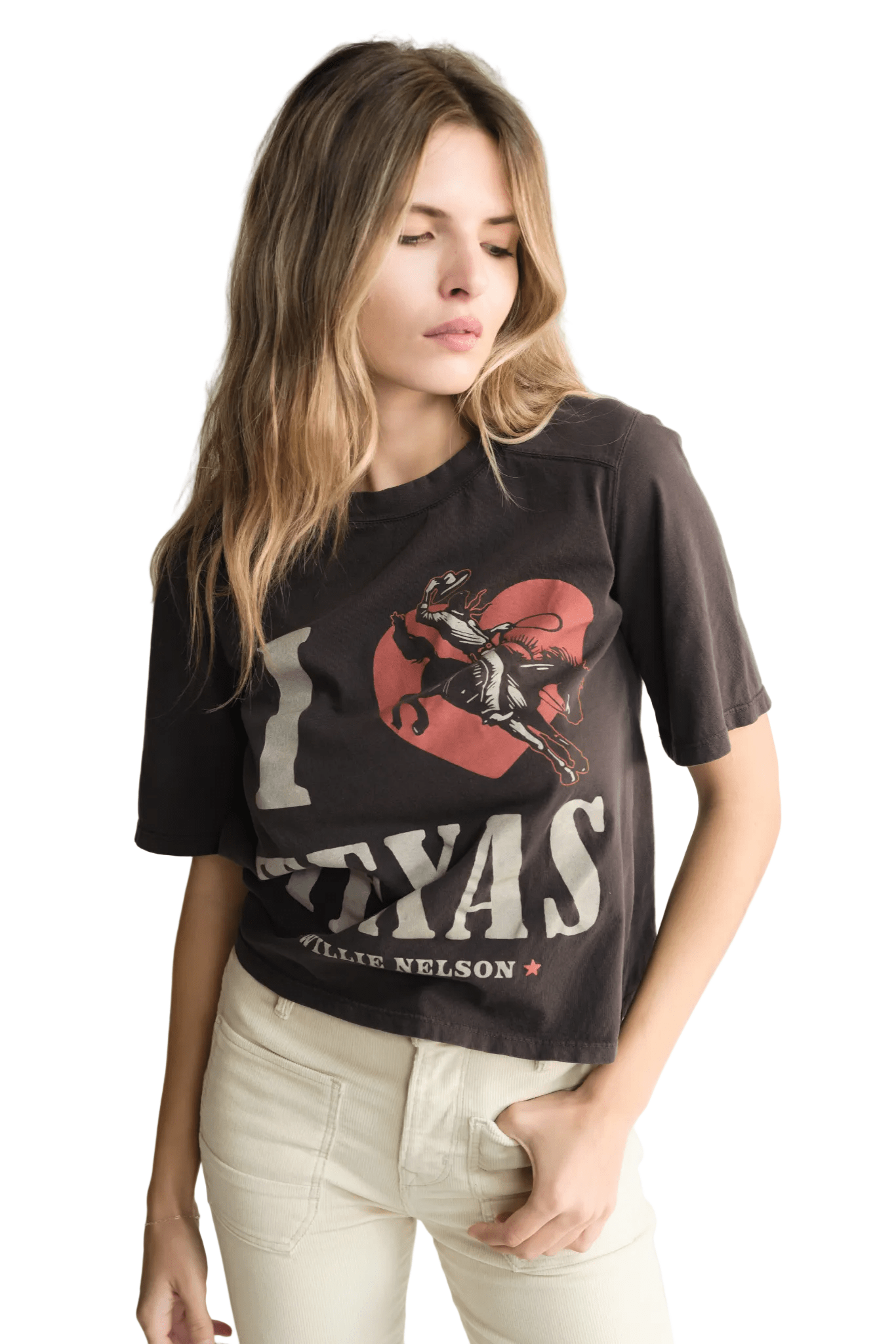 Willie Nelson I Love Texas Top - Paranoid Ranch