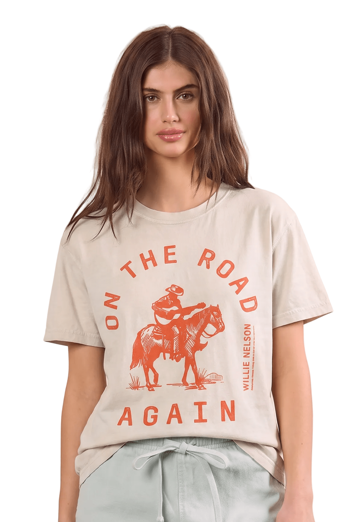 Willie Nelson on the Road Raglan - Paranoid Ranch