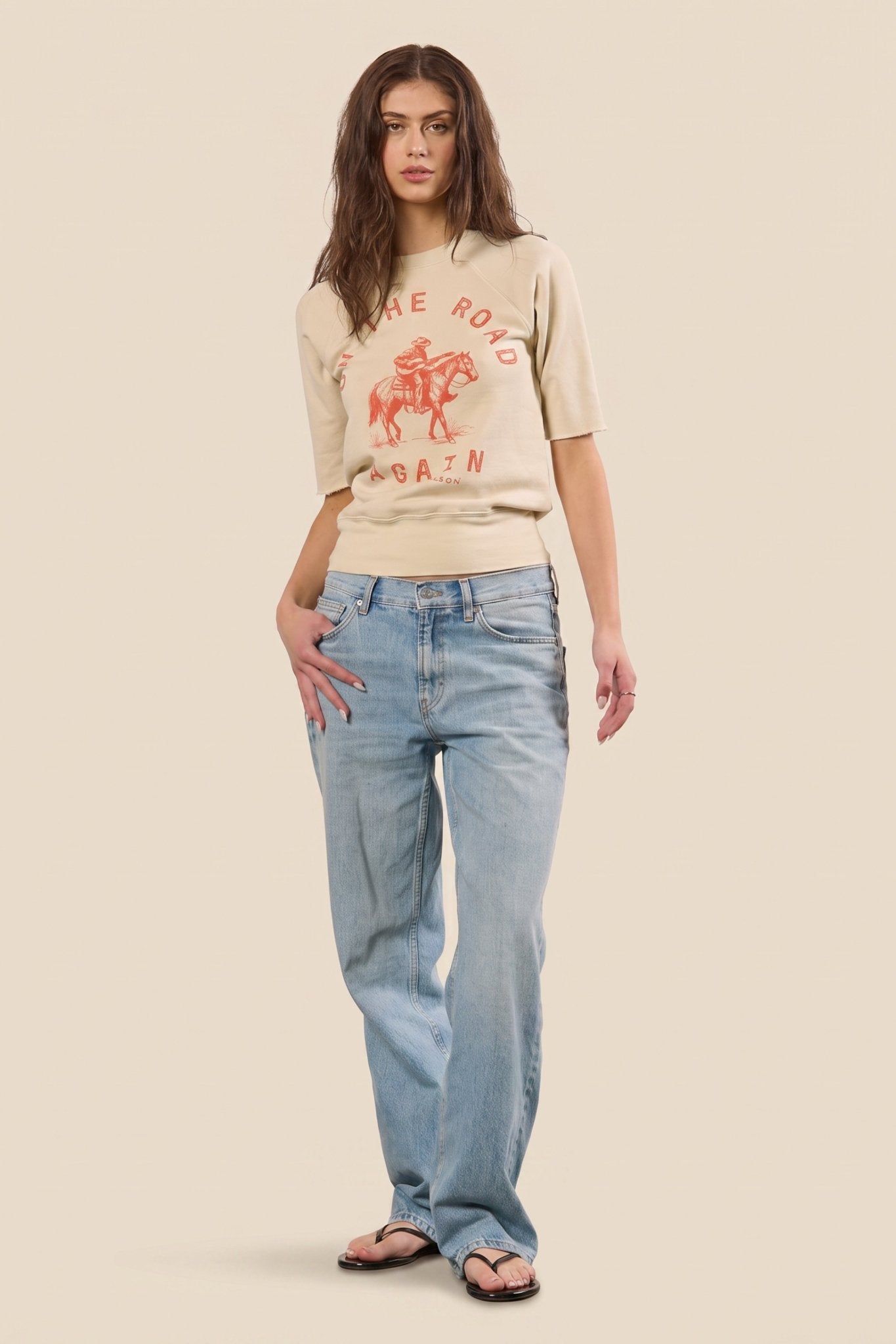 Willie Nelson on the Road Raglan - Paranoid Ranch