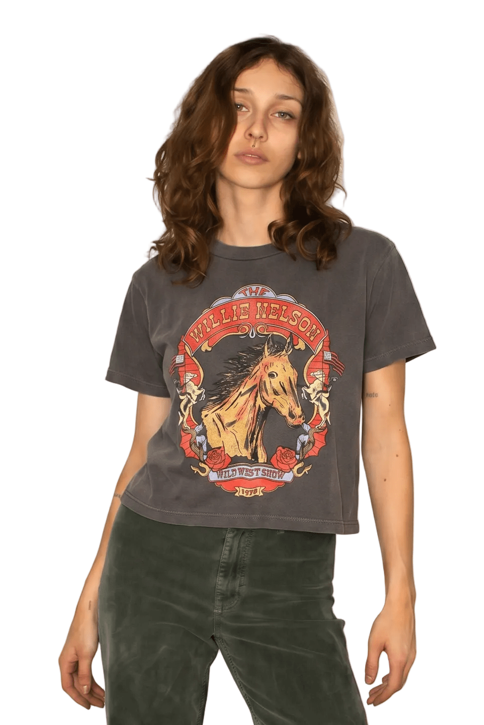Willie Nelson Wild West Tee - Paranoid Ranch