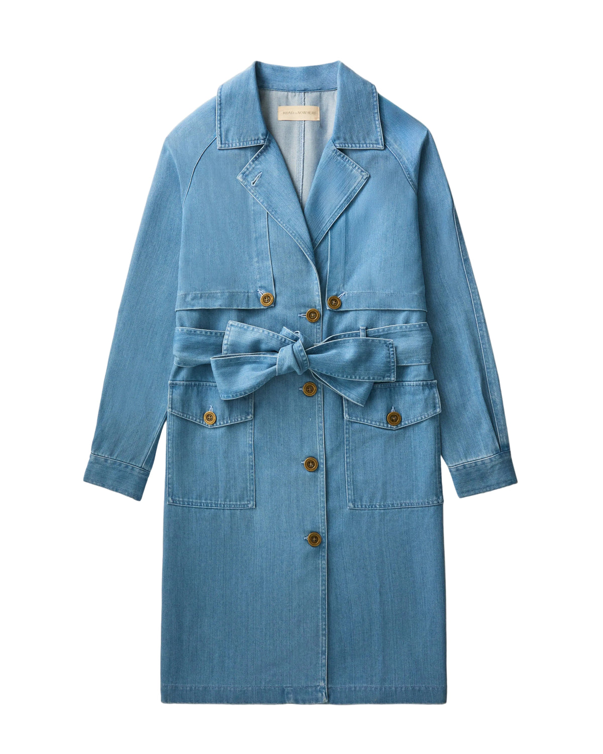 Amelie Trench Coat in Tencel Cotton Blend