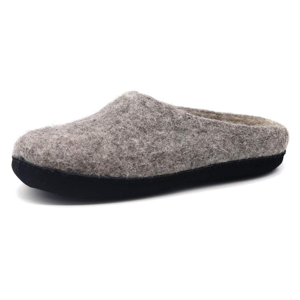 Womens Astoria Noir Wool House Slippers - Paranoid Ranch